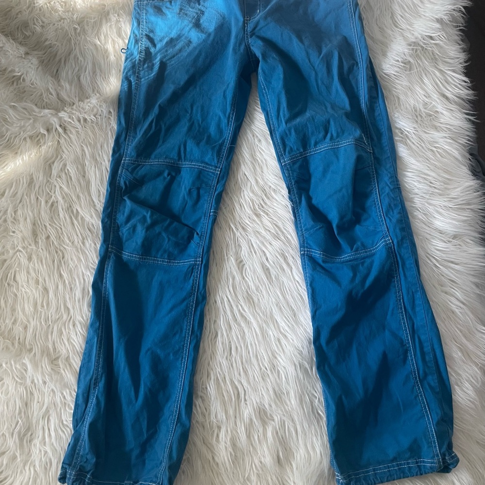 Teal Blue Lightweight Utility Pants